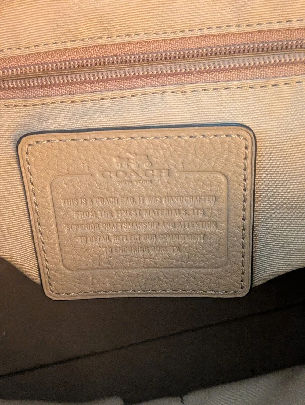 Coach immaculate from